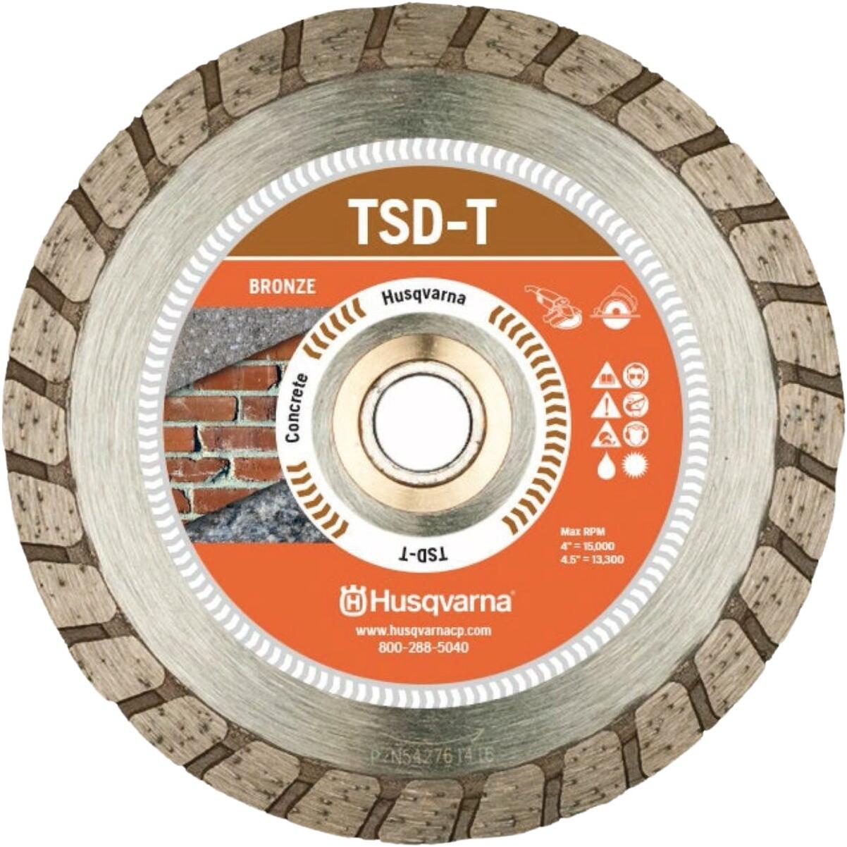 Husqvarna 7 In. Dri Disc Tacti-T Continuous Rim Diamond Blade