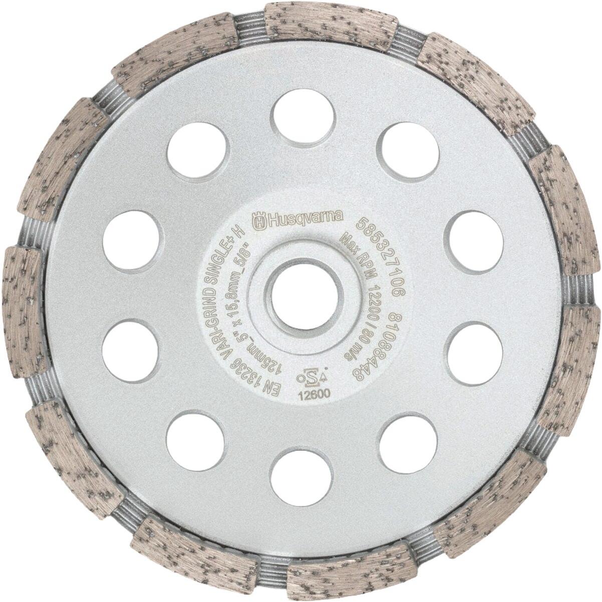 Husqvarna 4 In. Vari-Grind Single H Cup Wheel