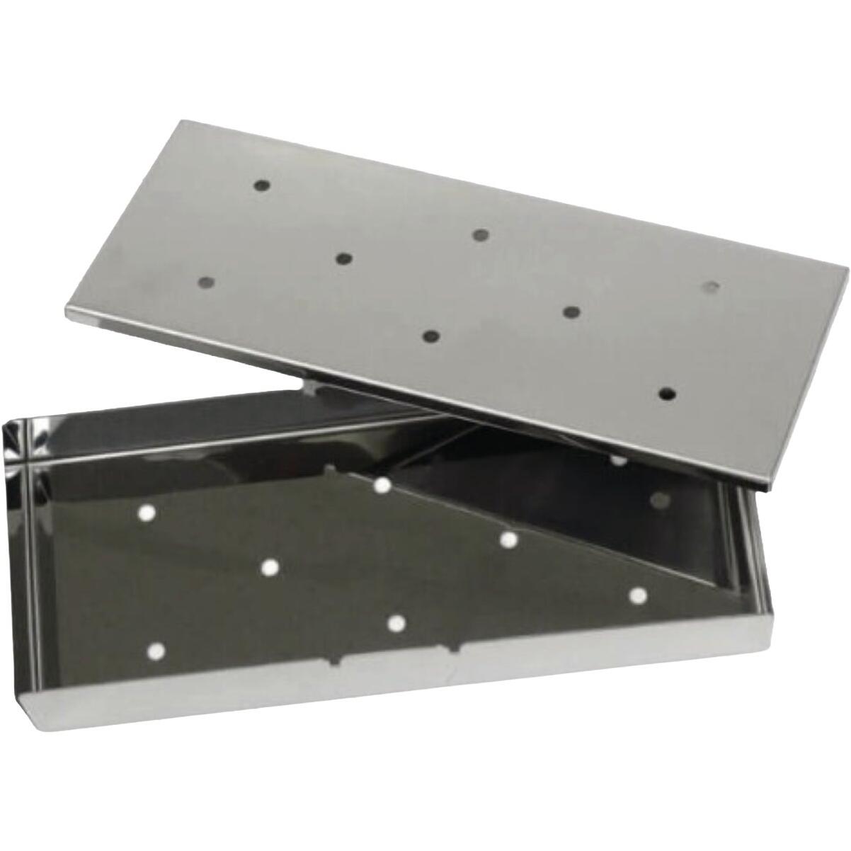 Mr. Bar-B-Q Stainless Steel Smoker Box with Lid