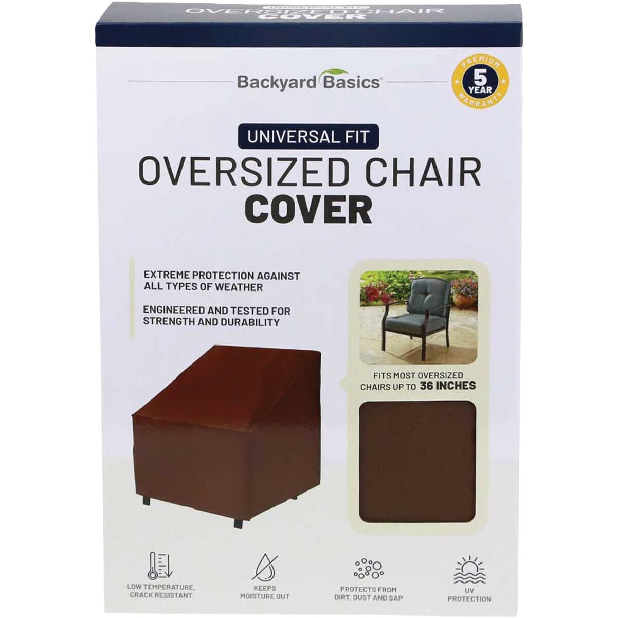 Backyard Basics Premium Oversized Chair Cover