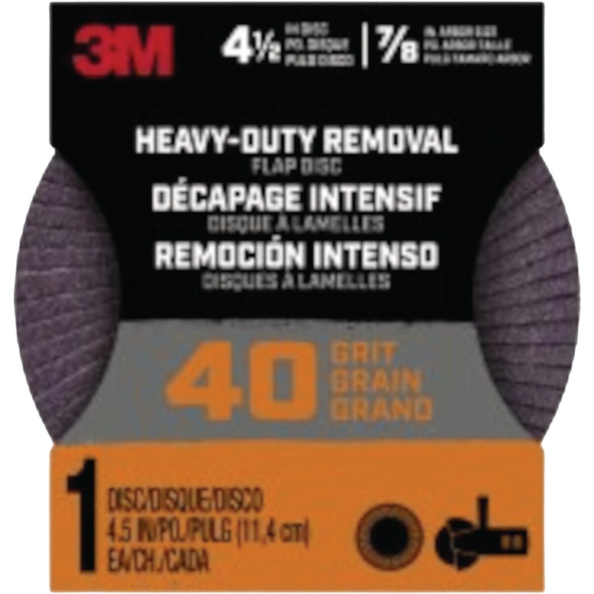 3M 4.5 In. 40-Grit Heavy Duty Removal Power Sanding Belt