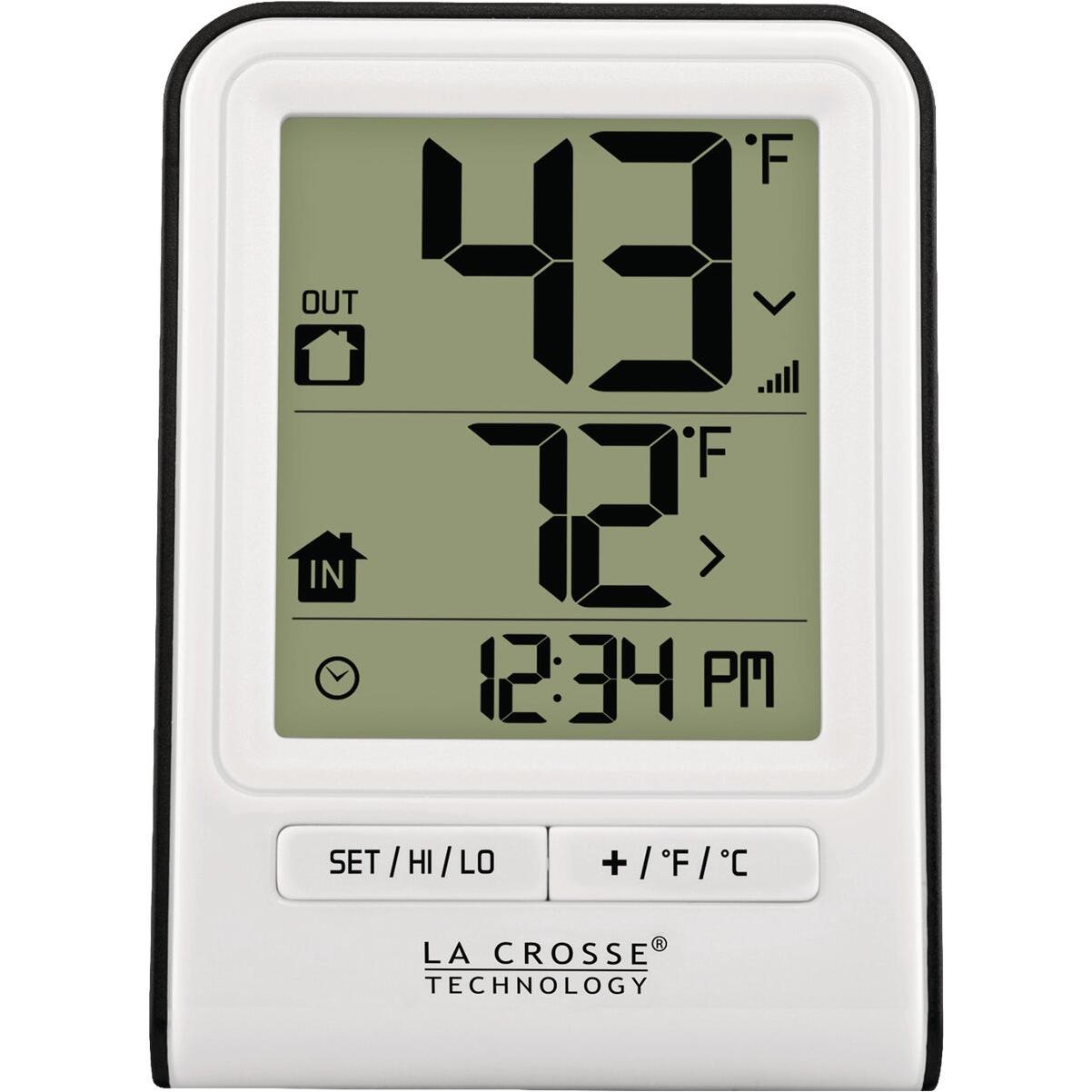La Crosse Technology White Wireless Thermometer