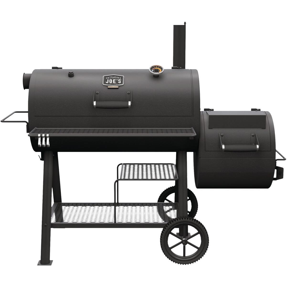 Oklahoma Joe's Highland 1093 Sq. In. Offset Reverse Flow Offset Charcoal Smoker &  Grill