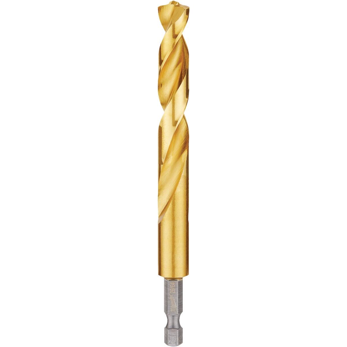 Milwaukee SHOCKWAVE Red Helix 29/64 In. Impact Duty Titanium Drill Bit