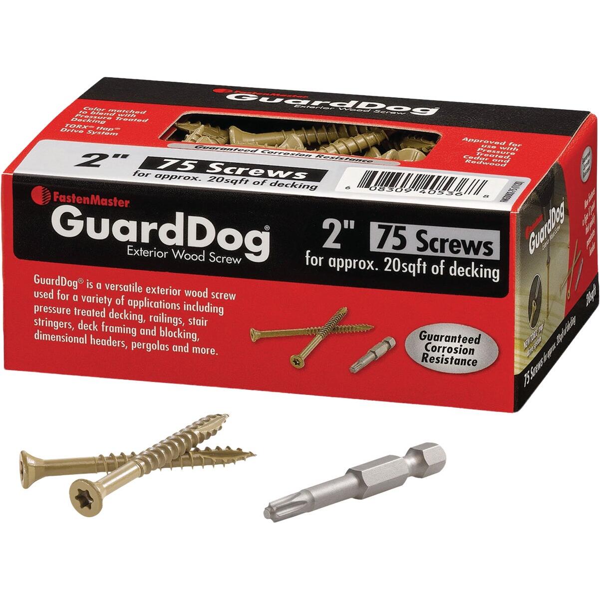 FastenMaster GuardDog 2 In. Deck Screw (75-Count)