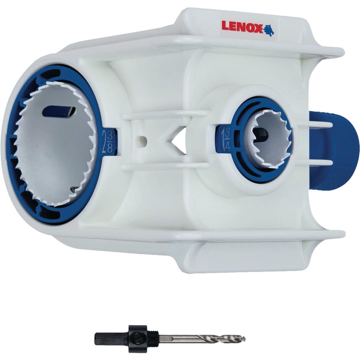 Lenox Bi-Metal Non-Arbored Door Lock Installation Kit (4-Piece)