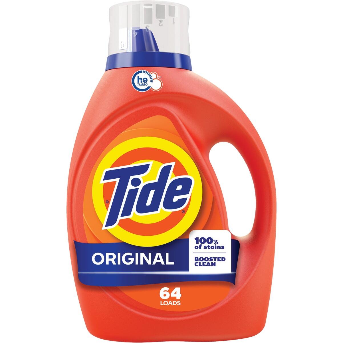 Tide 84 Oz. Regular Scent HE Liquid Laundry Detergent