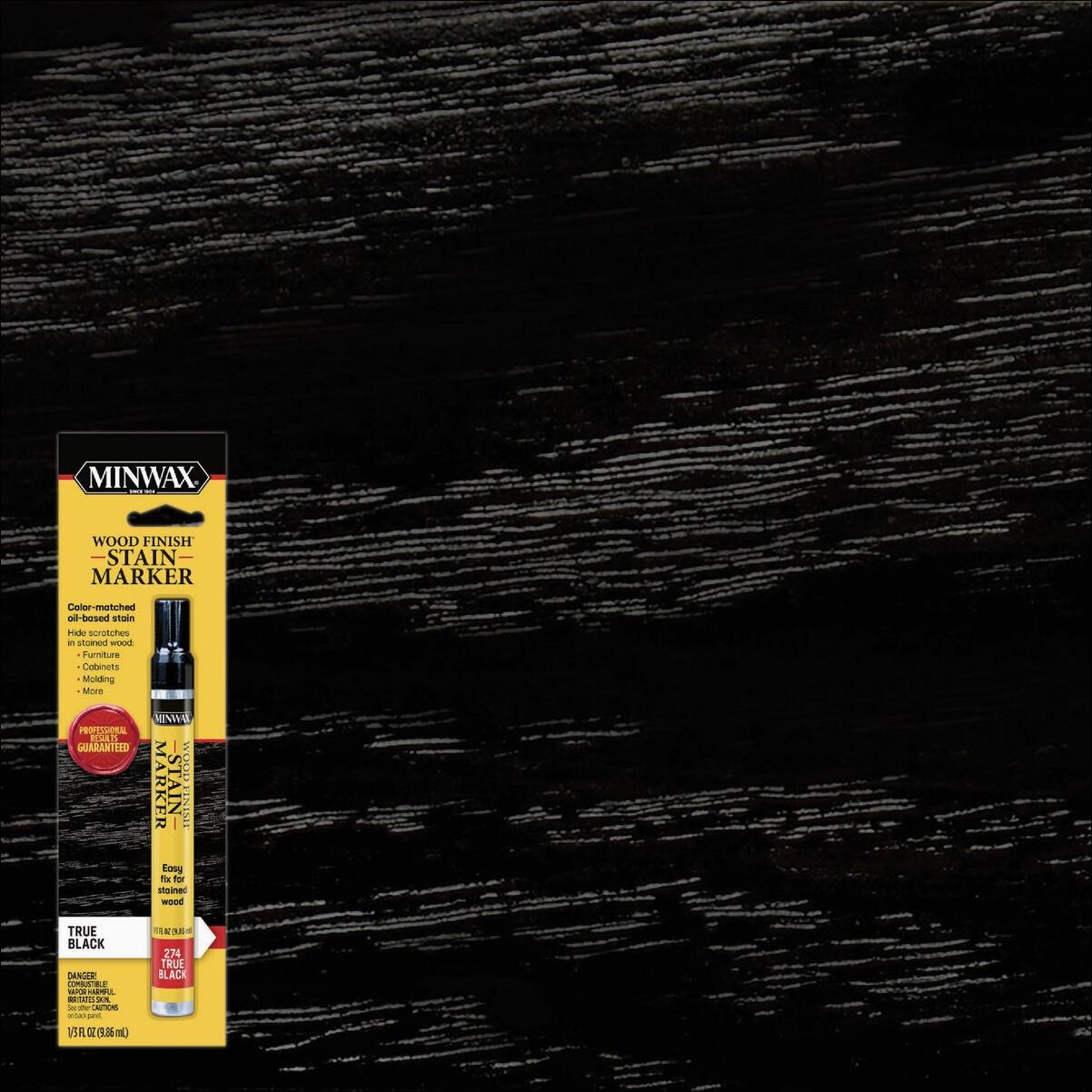 Minwax Wood Finish True Black Stain Marker