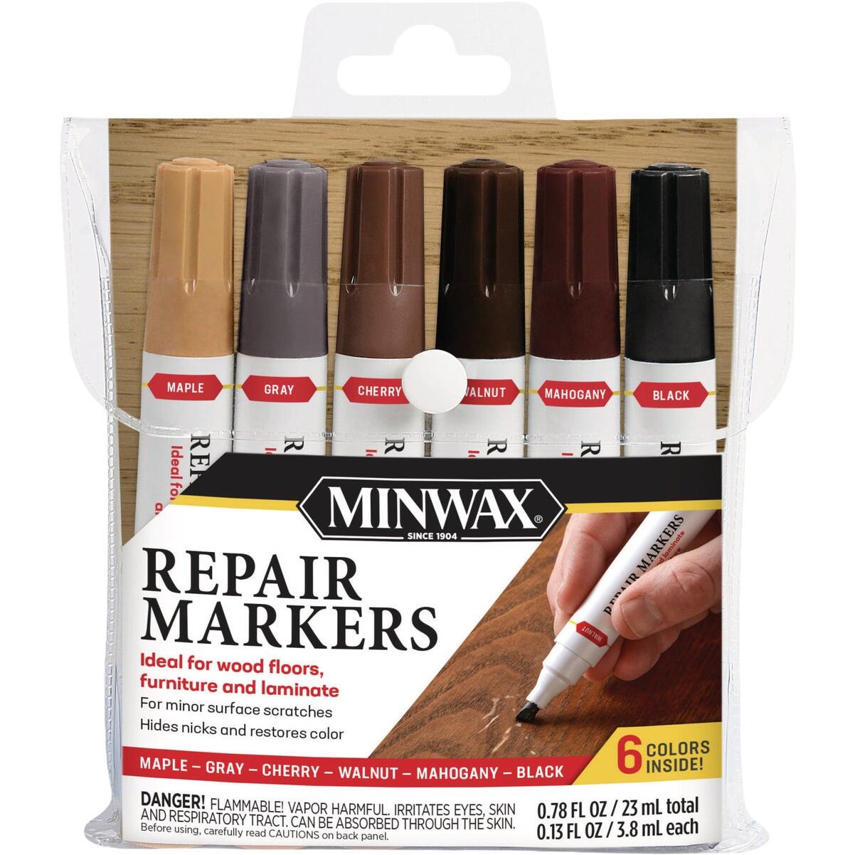 Minwax Repair Markers (6-Count)