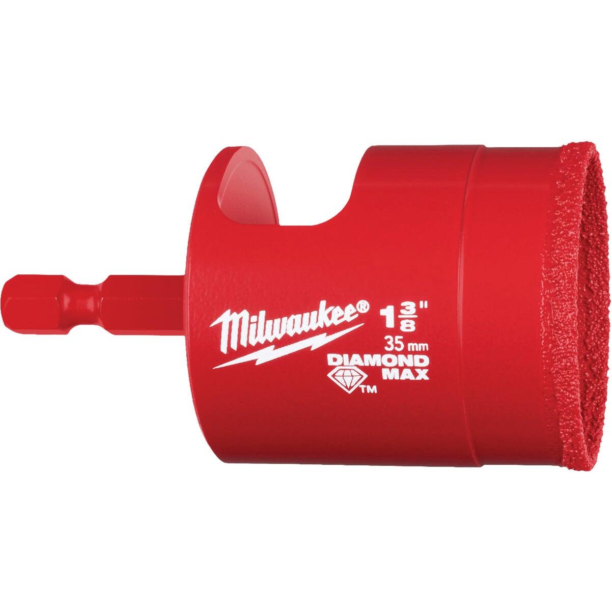Milwaukee Diamond Max 1-3/8 In. Hole Saw Bit