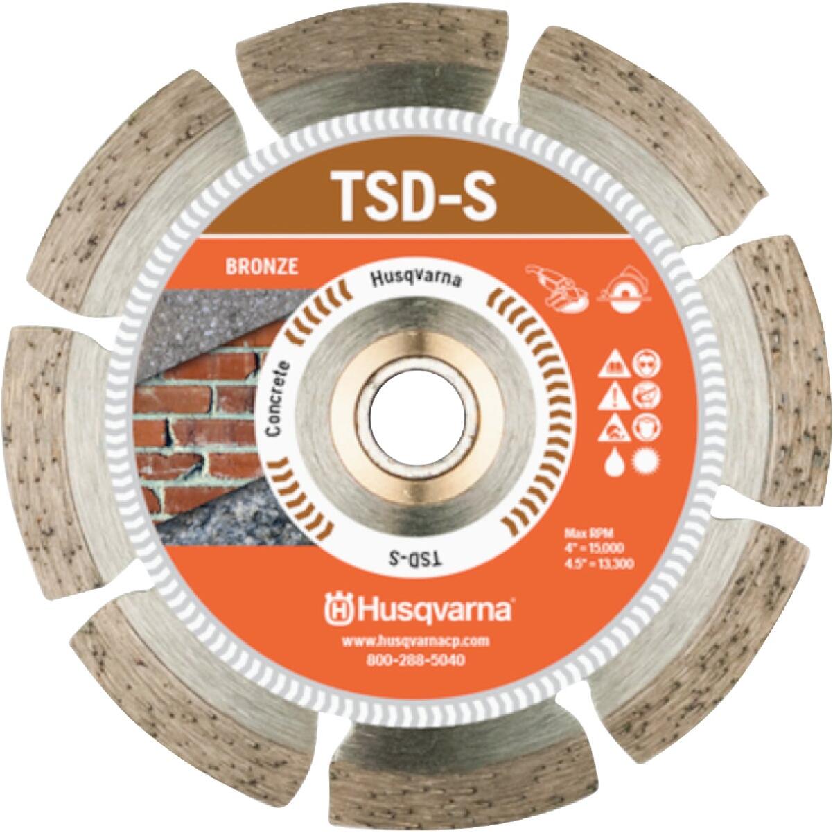 Husqvarna TSD-S 4 In. Segmented Diamond Circular Saw Blade