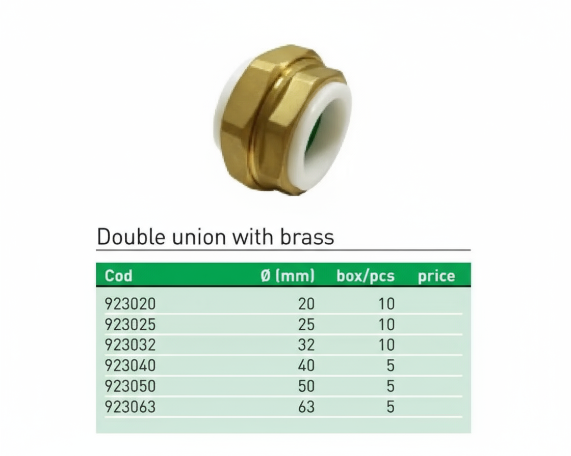 Անցում պոլիպրոպիլենային փոխարկիչ քանդովի 32 մմ սպիտակ Plastofer-923032
