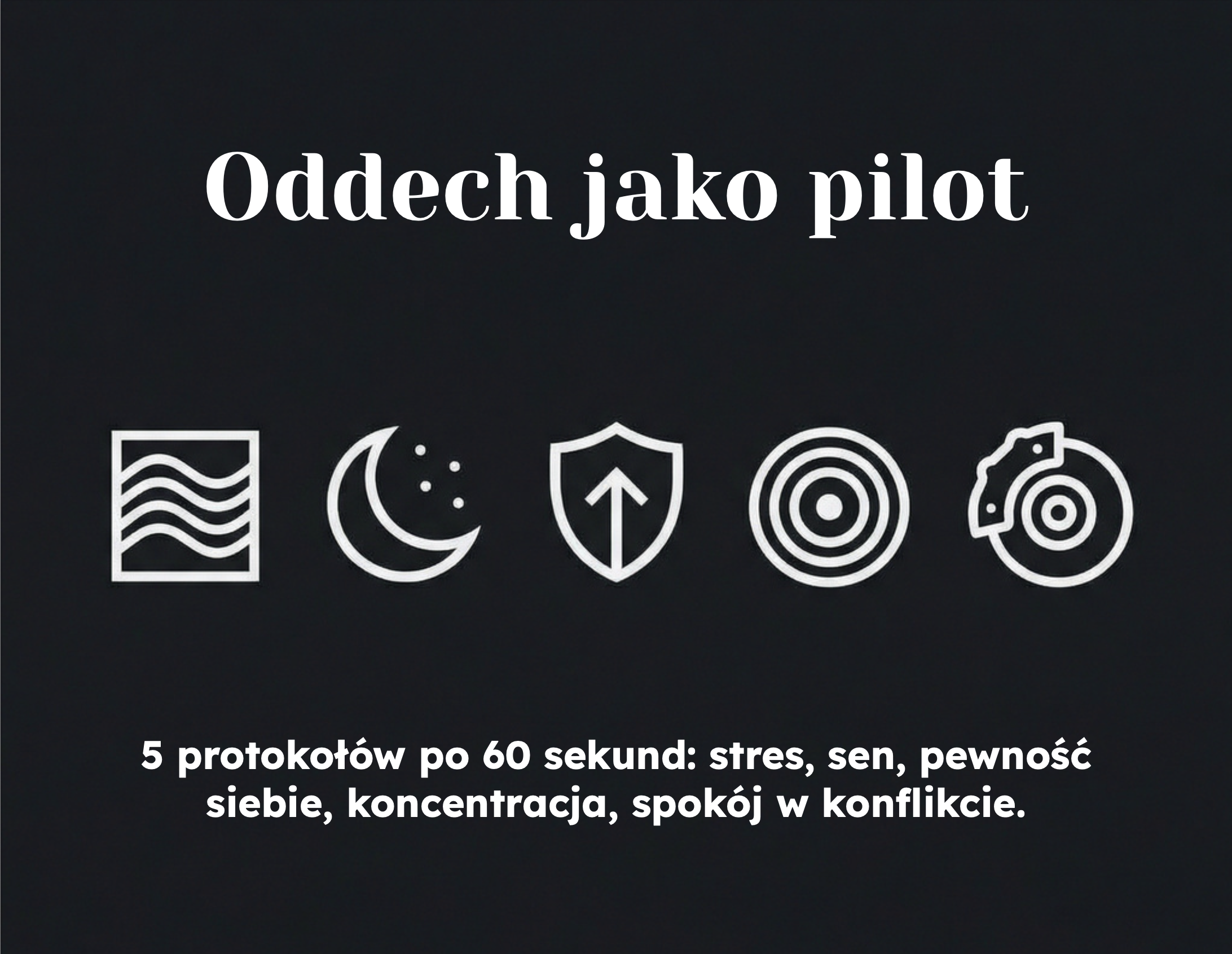 Oddech jako pilot