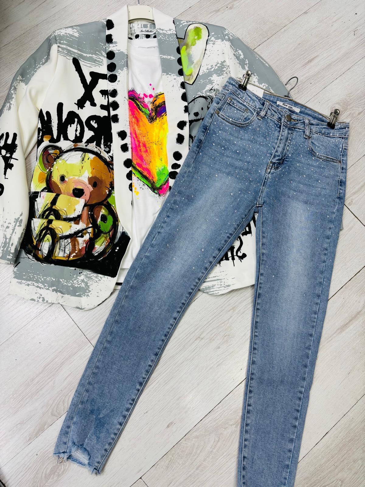 Set vestimentar urban colorat - current