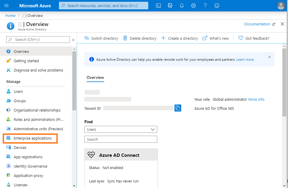 Azure-enterprise-application