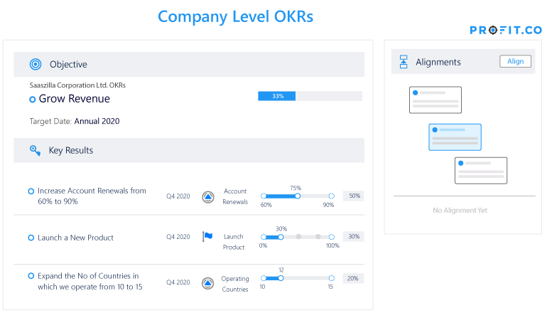 Company Level OKRs