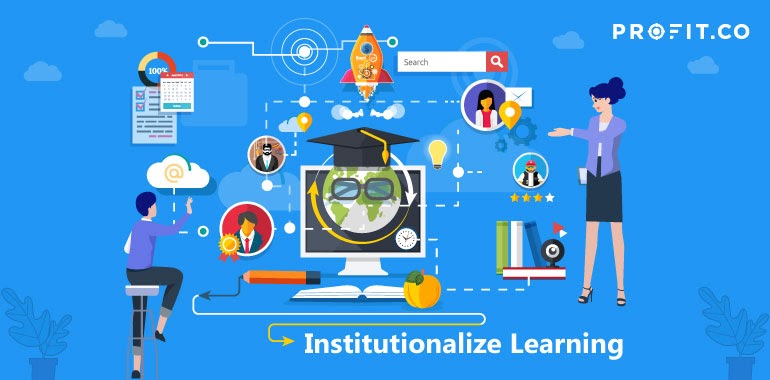 Institutionalize Learning