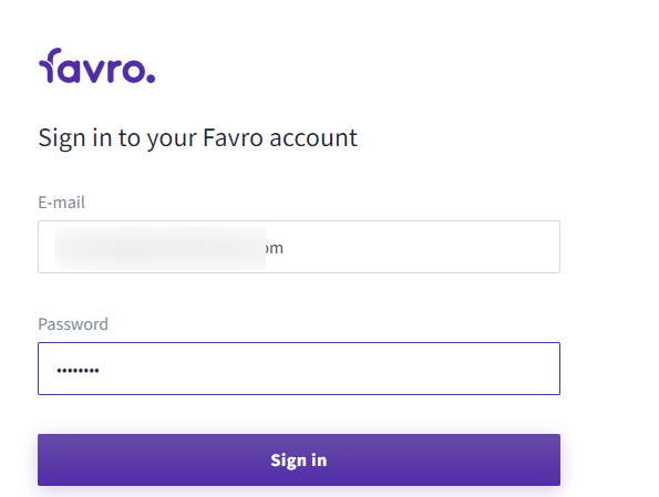 favro login