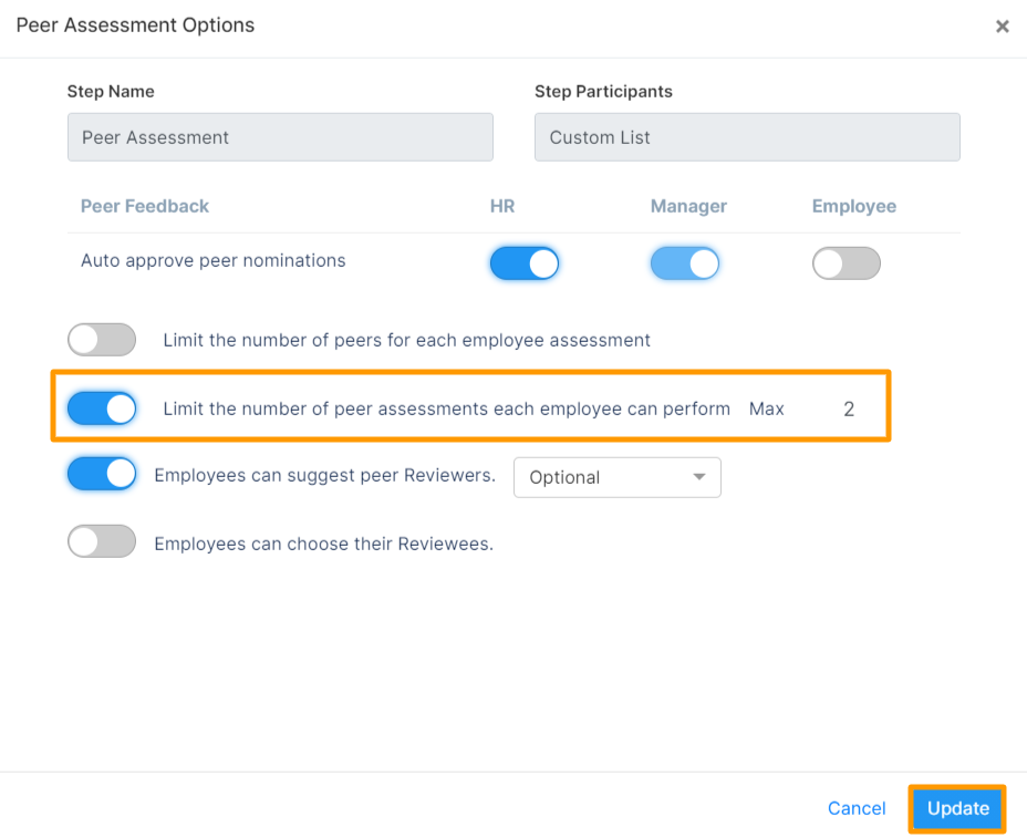 peer assessment option1