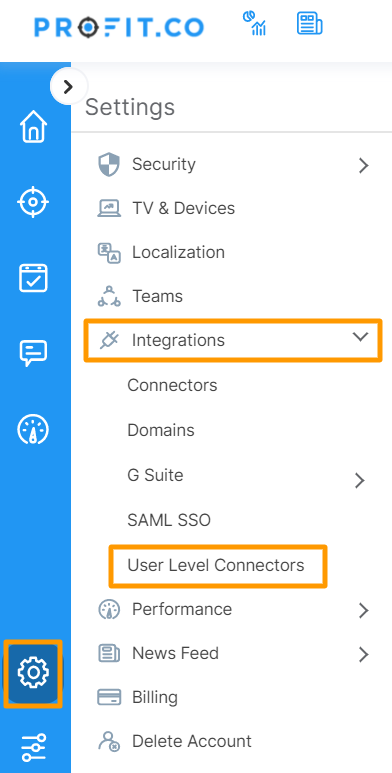Integration-sidebar-userlevel-connectors