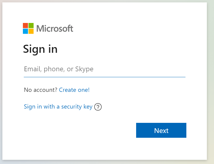 Sign-in