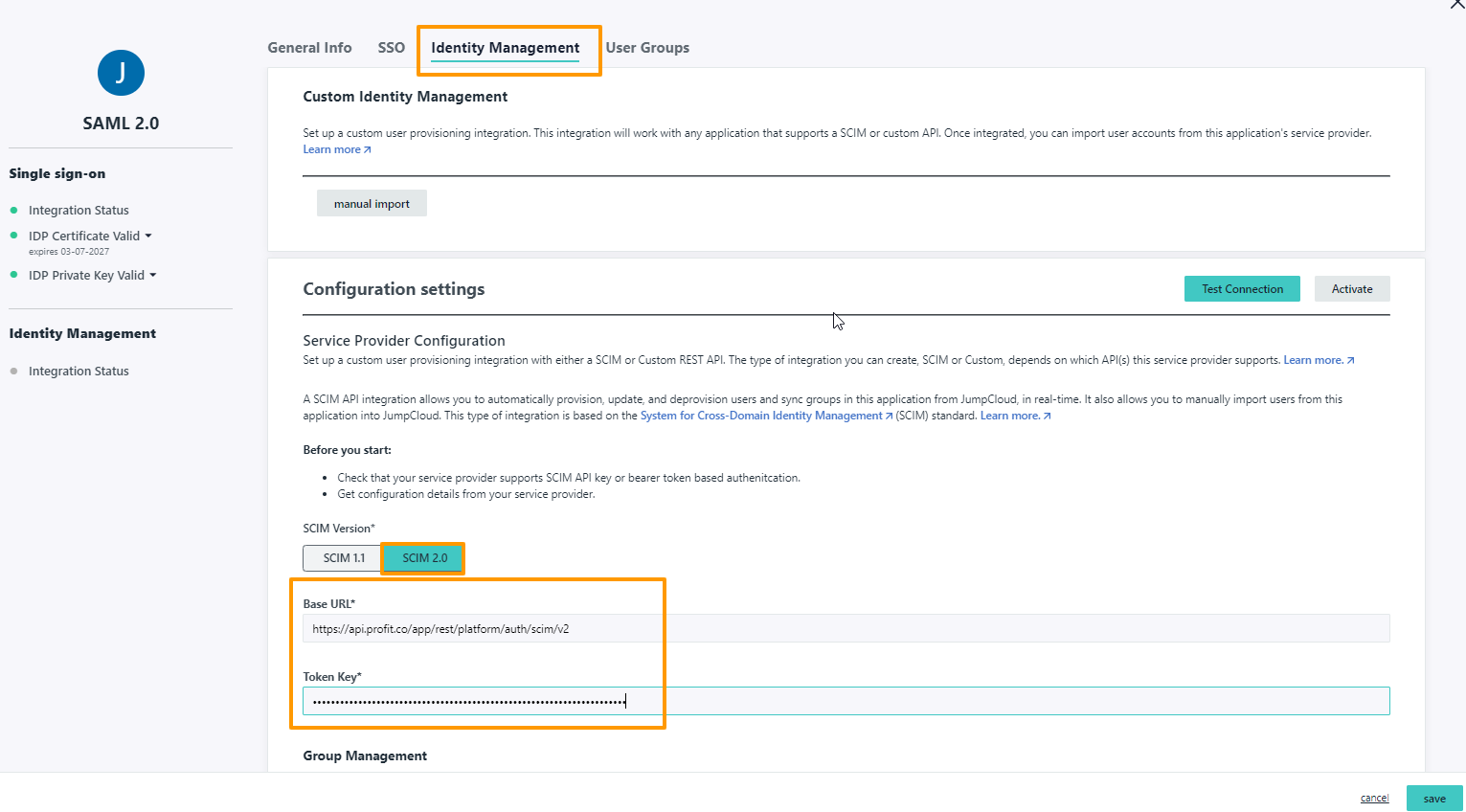 JumpCloud Identify Management