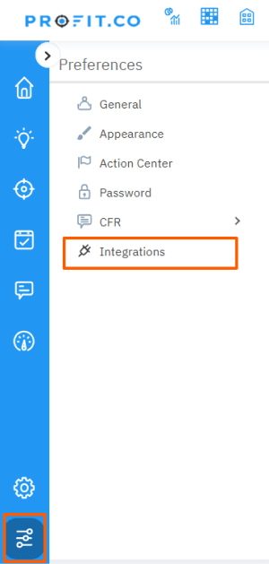 Select integrations