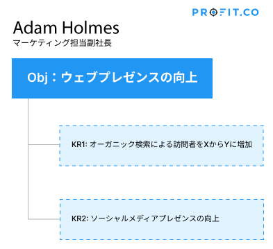 Objective and Keyresults in Profit