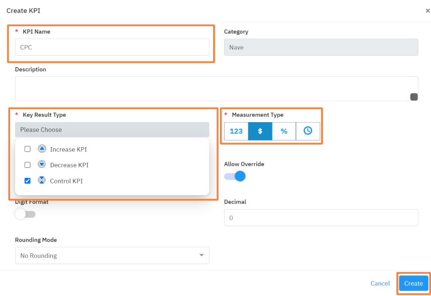 create_kpi