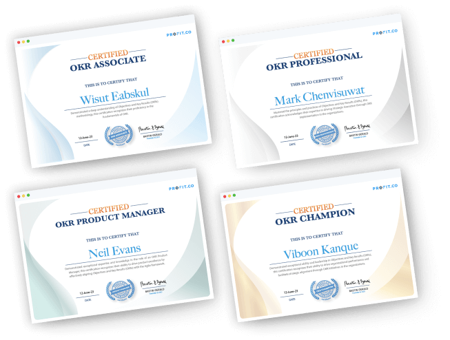 certificates