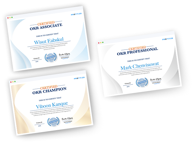 certificates