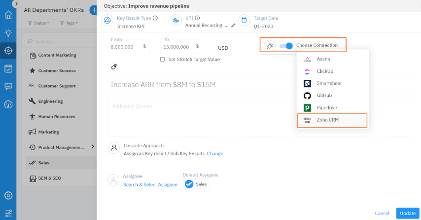 Choose Zoho CRM