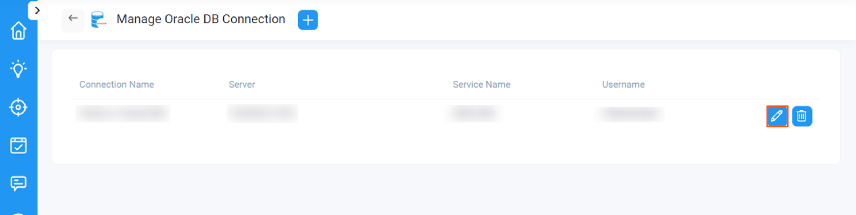 Manage Oracle DB Connection