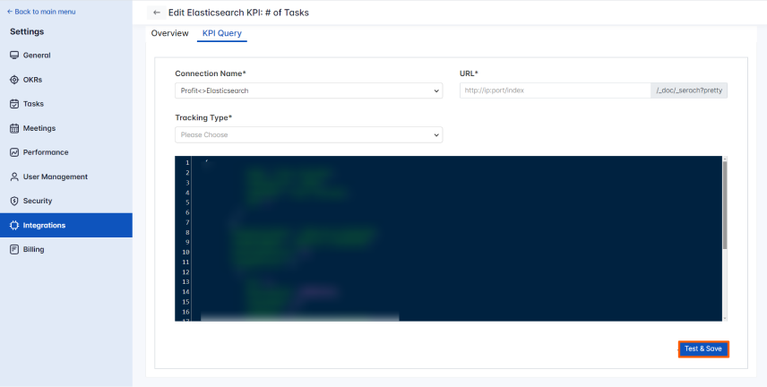 KPI Query