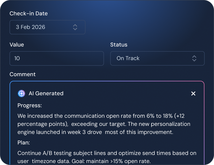BSC Progress Agent