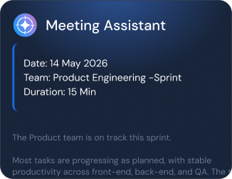 Meetings Agent