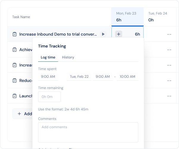Progress updates the moment someone checks in