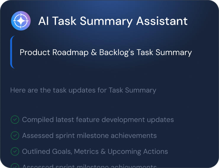 Tasks Summary Agent