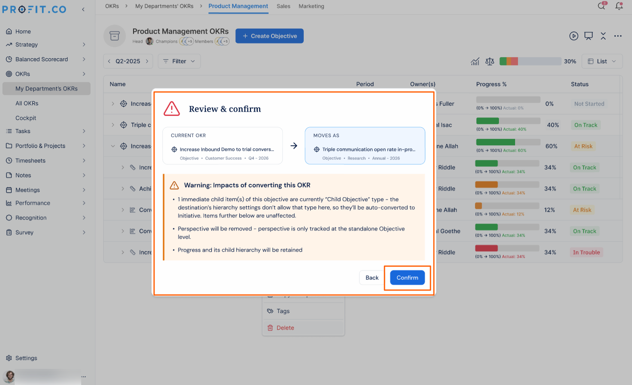 history