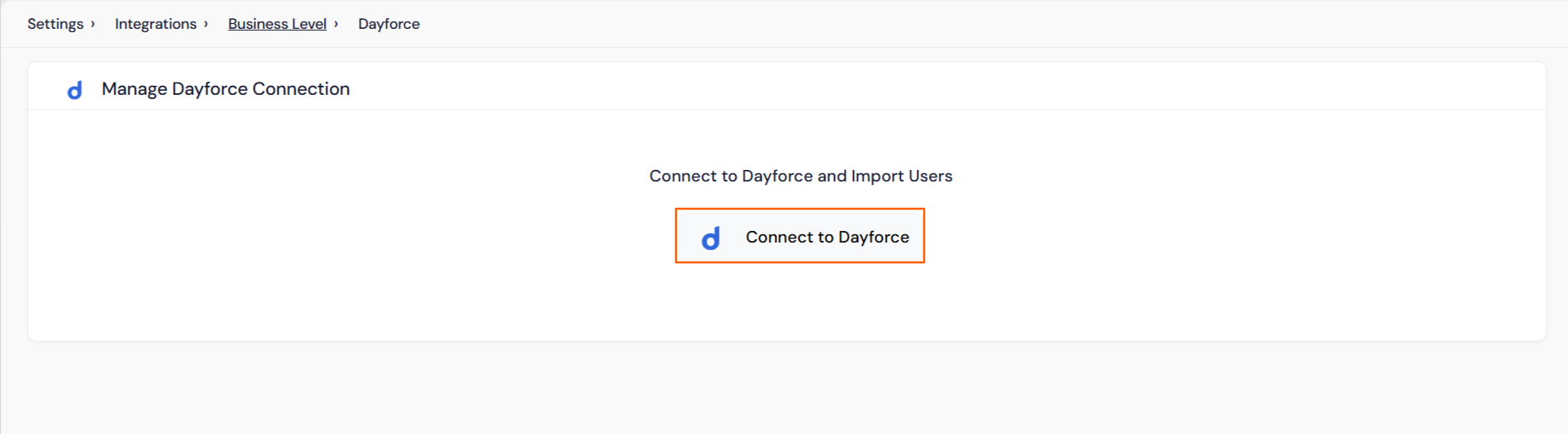 connect to dayforce