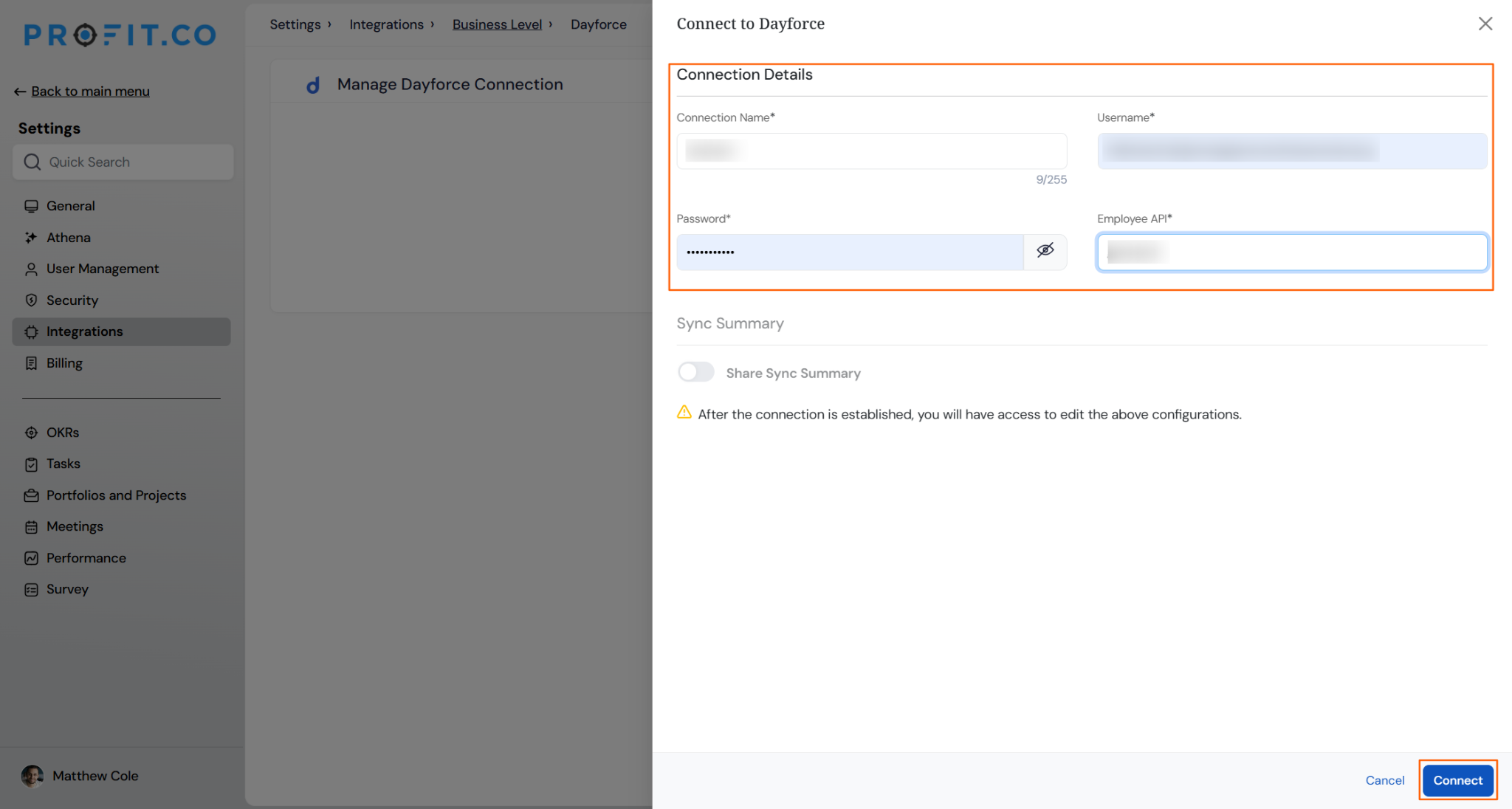 dayforce credentials