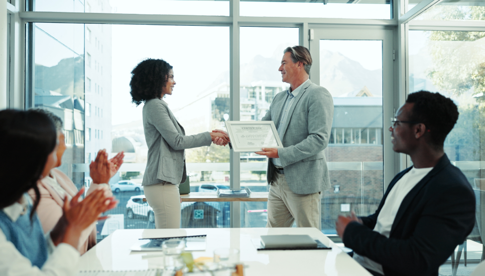 OKR Certification ceremony