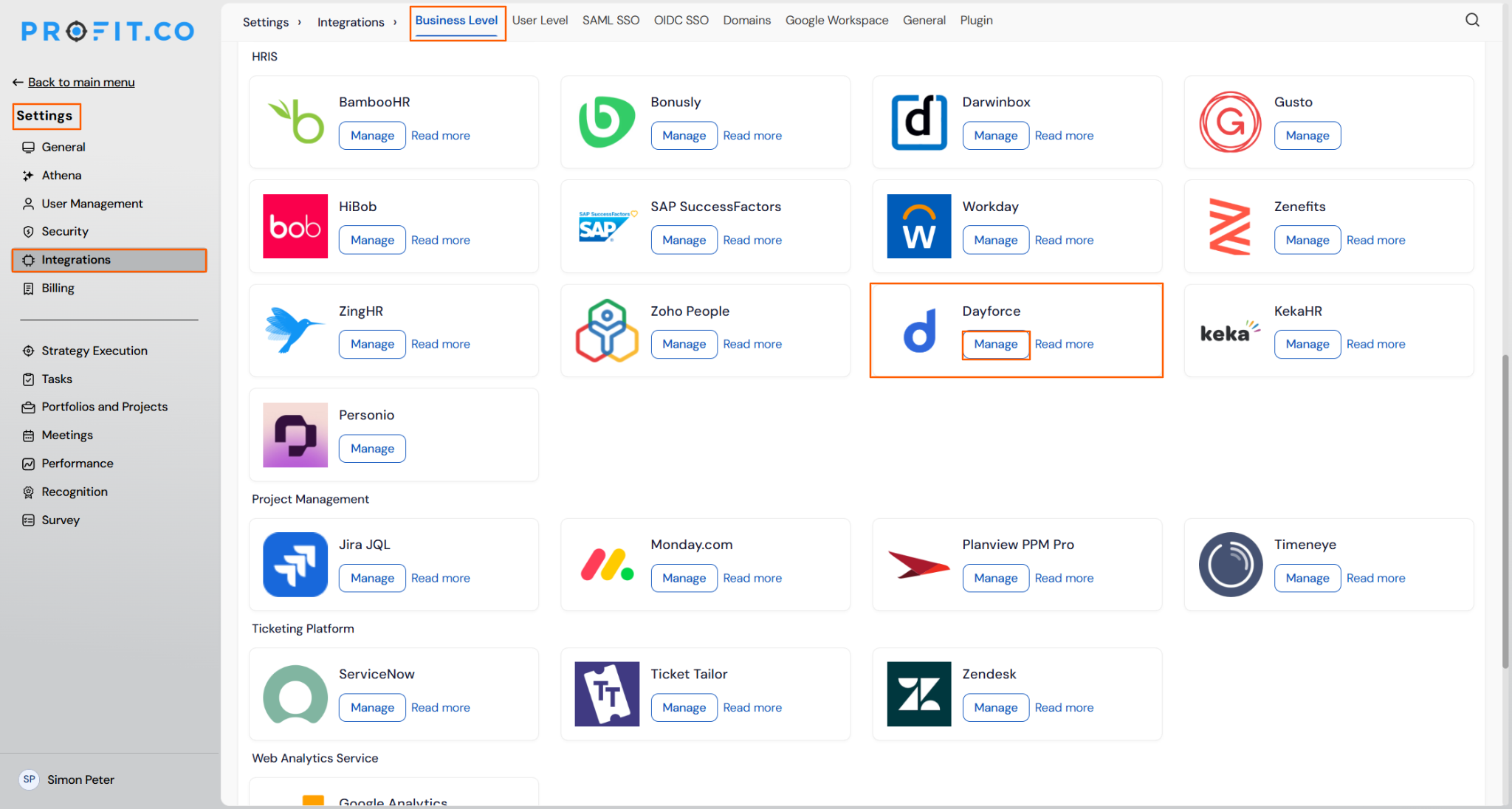 dayforce manage