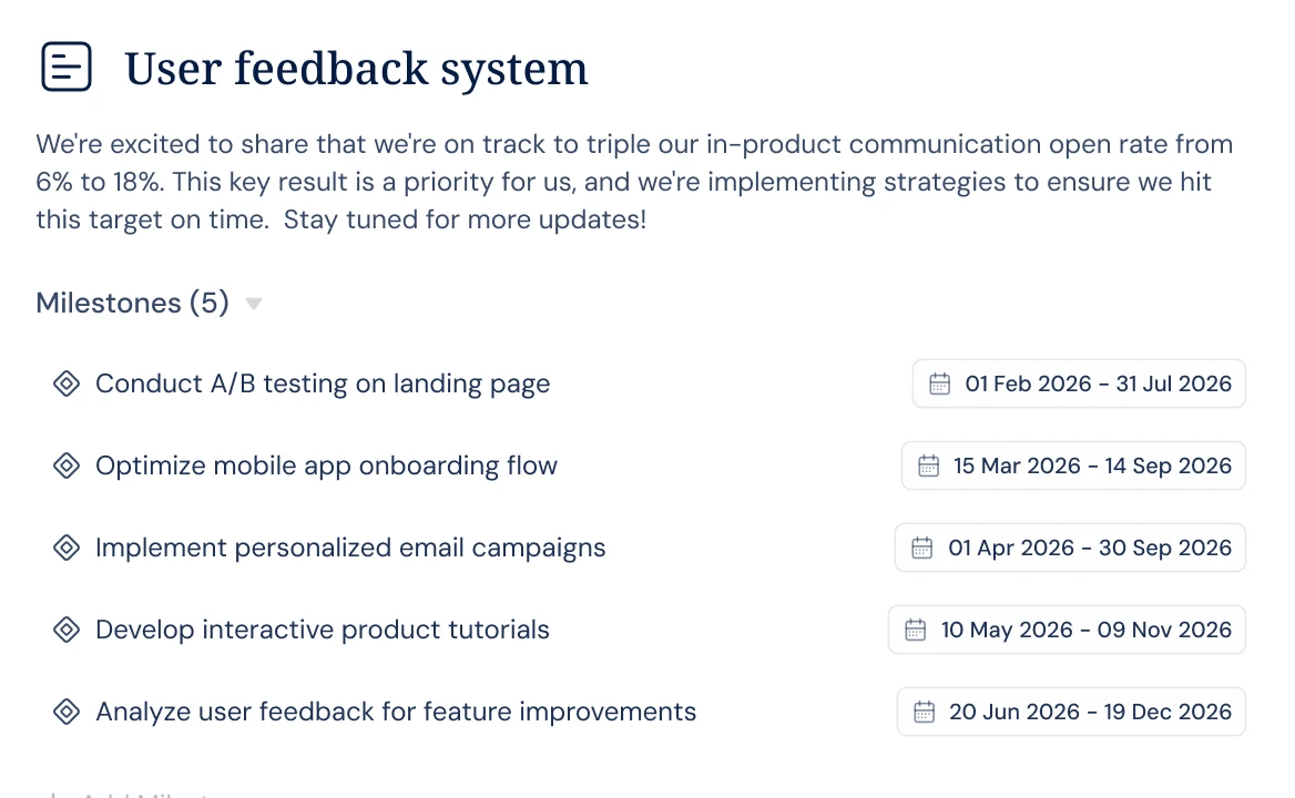 Project timesheets view
