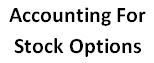 accounting for stock options