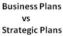 Business Plans vs Strategic Plans