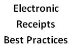 electronic receipts best practices