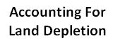 accounting for land depletion