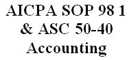 aicpa sop 98 1 & asc 50-40 accounting