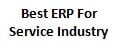 best erp for service industry